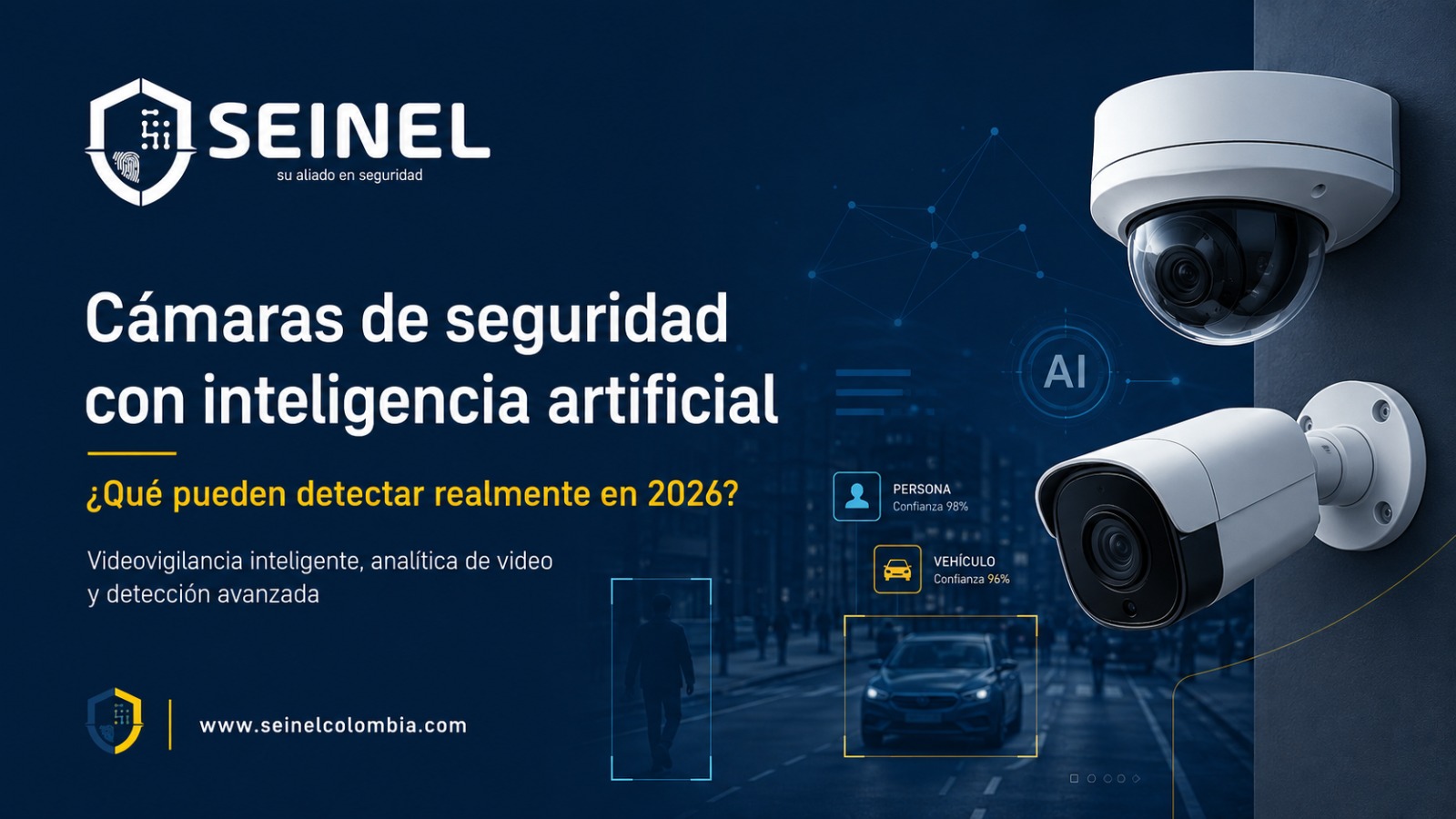 Cámaras de seguridad con inteligencia artificial qué pueden detectar realmente en 2026