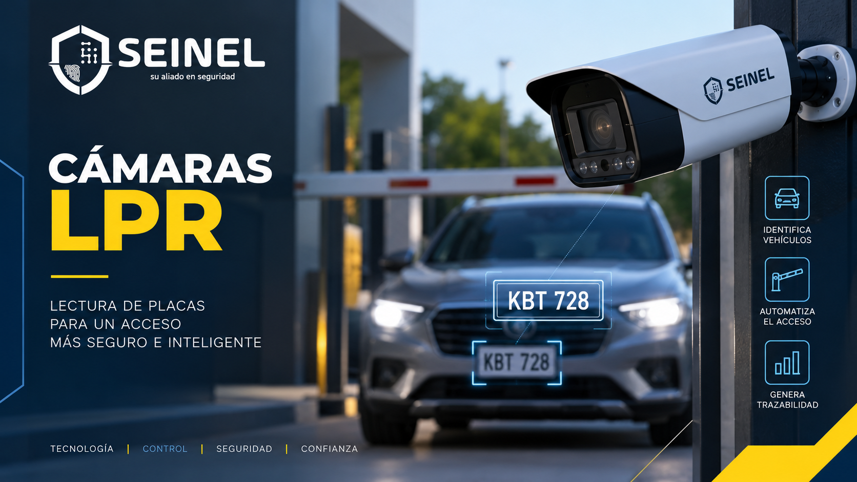 Cámaras LPR: qué son, cómo funcionan y por qué mejoran el control vehicular